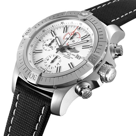 breitling avenger white|Breitling Avenger chrono.